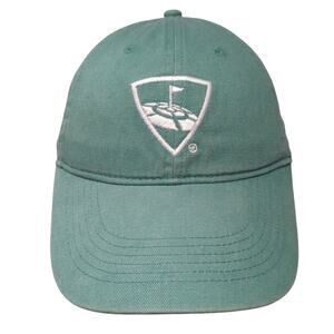 Comfort Colors Slideback Baseball Cap Green One Size Adjustable Embroidered